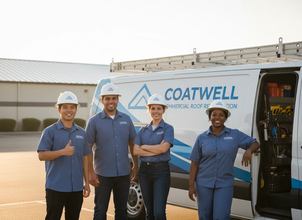 Commercial roof coating company in Sedgwick, KS